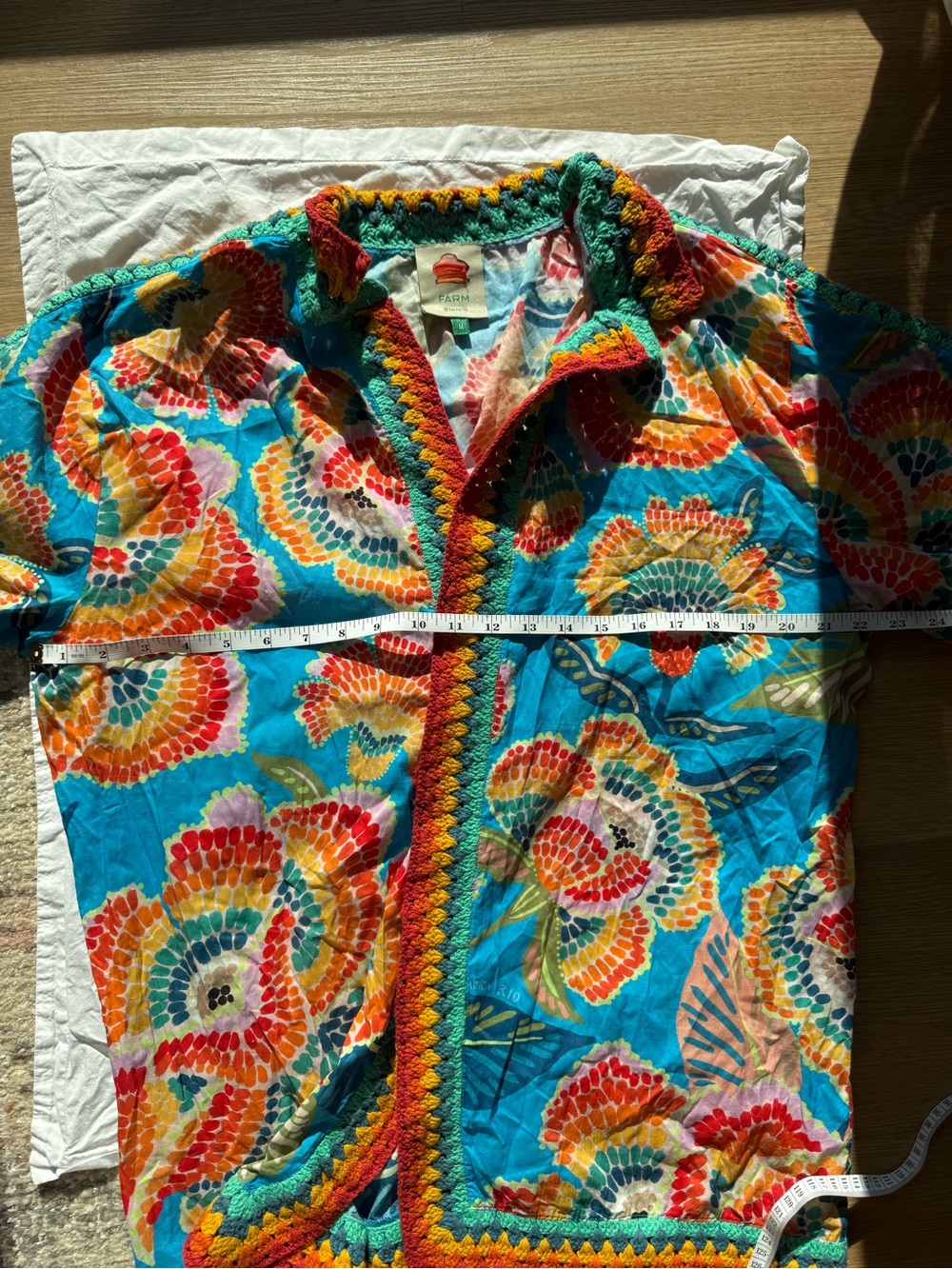 Farm Rio Crochet Trim Matching Set
Jacket (M) + Pants (L) - Picture 8 of 10